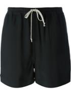 Rick Owens Oversized Shorts, Women's, Size: 42, Black, Viscose/acetate/cotton