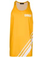 Dsquared2 Branded Track Top - Yellow & Orange