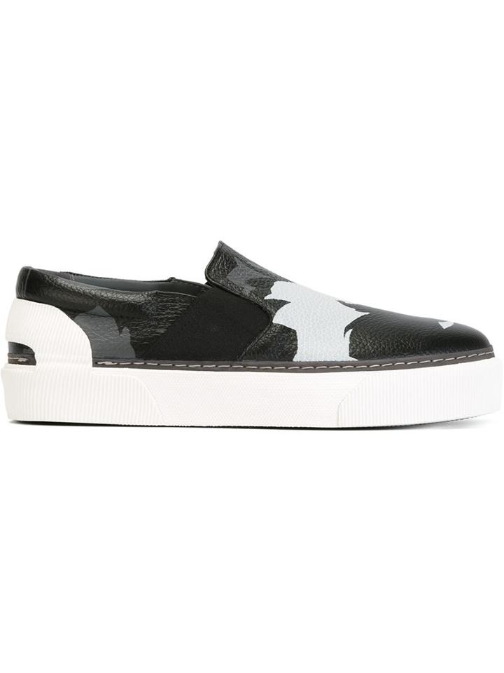 Lanvin 'pull-on' Floral Slip-on Sneakers