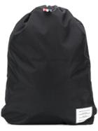 Thom Browne Drawcord Backpack - Black