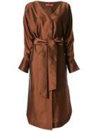 Manning Cartell Tie Waist Midi Dress - Brown