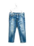 Diesel Kids Distressed Jeans, Toddler Boy's, Size: 5 Yrs, Blue