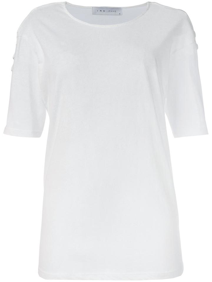 Iro Balkis Top, Women's, Size: Small, White, Cotton/polyester/rayon