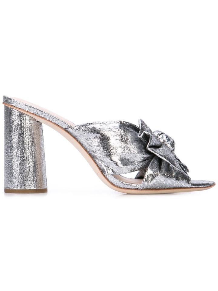 Loeffler Randall Lorina Mules - Silver