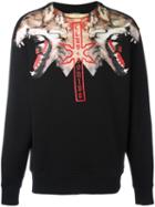 Marcelo Burlon County Of Milan Victor Sweatshirt, Men's, Size: Small, Black, Cotton/polyester