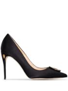 Jennifer Chamandi Lorenzo 105mm Pumps - Black