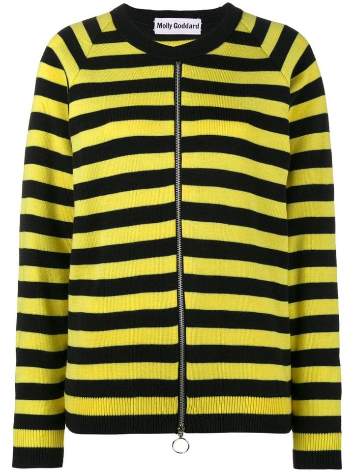 Molly Goddard Kirk Striped Cardigan - Black