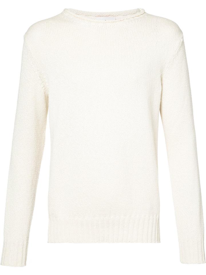 Orley - Classic Sweater - Men - Cotton - S, White, Cotton