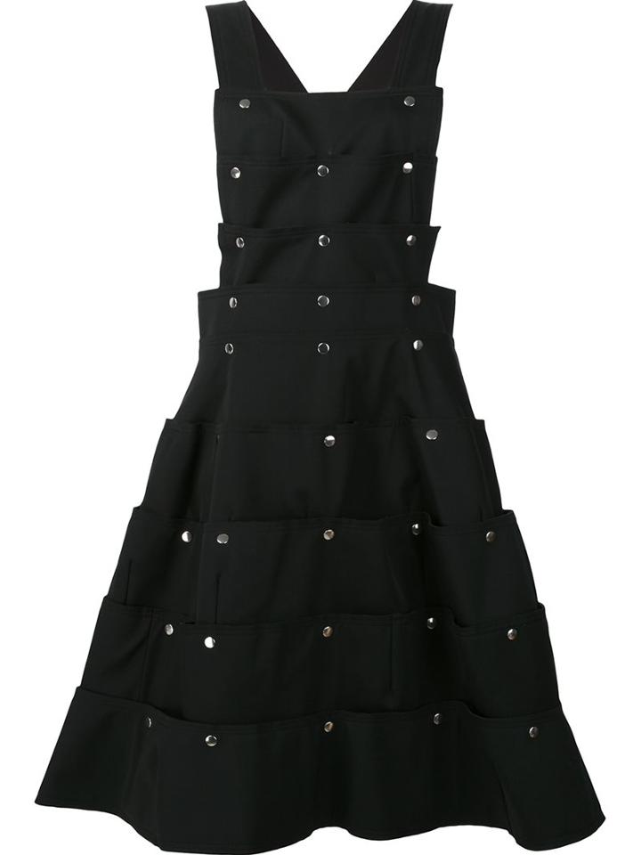 Comme Des Garçons 'snap' Playsuit