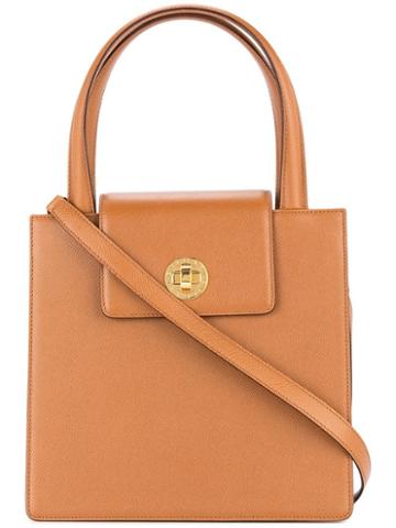 Bulgari Pre-owned Logo Handbag - Brown