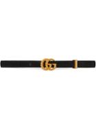 Gucci Torchon Gg Belt - Black