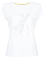 Marc Cain Dragonfly Design T-shirt - White