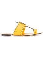 Saint Laurent Saba Sandals - Yellow