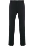 Entre Amis Tailored Fitted Trousers - Blue