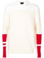Calvin Klein 205w39nyc Colour-block Jumper - Nude & Neutrals