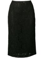 Brognano Black Lace Skirt