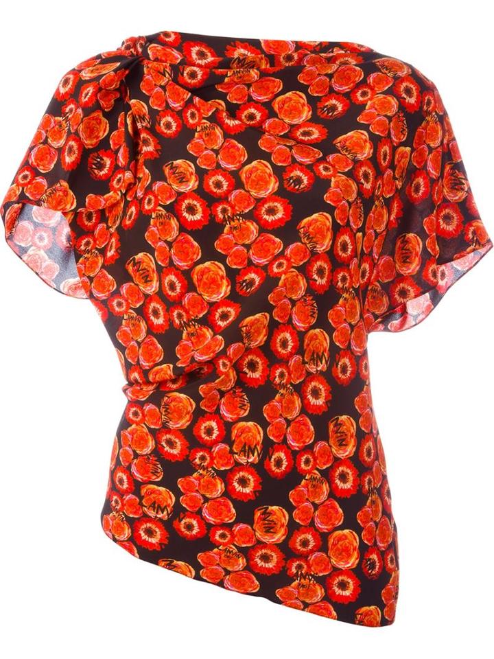 Lanvin Floral Print Top