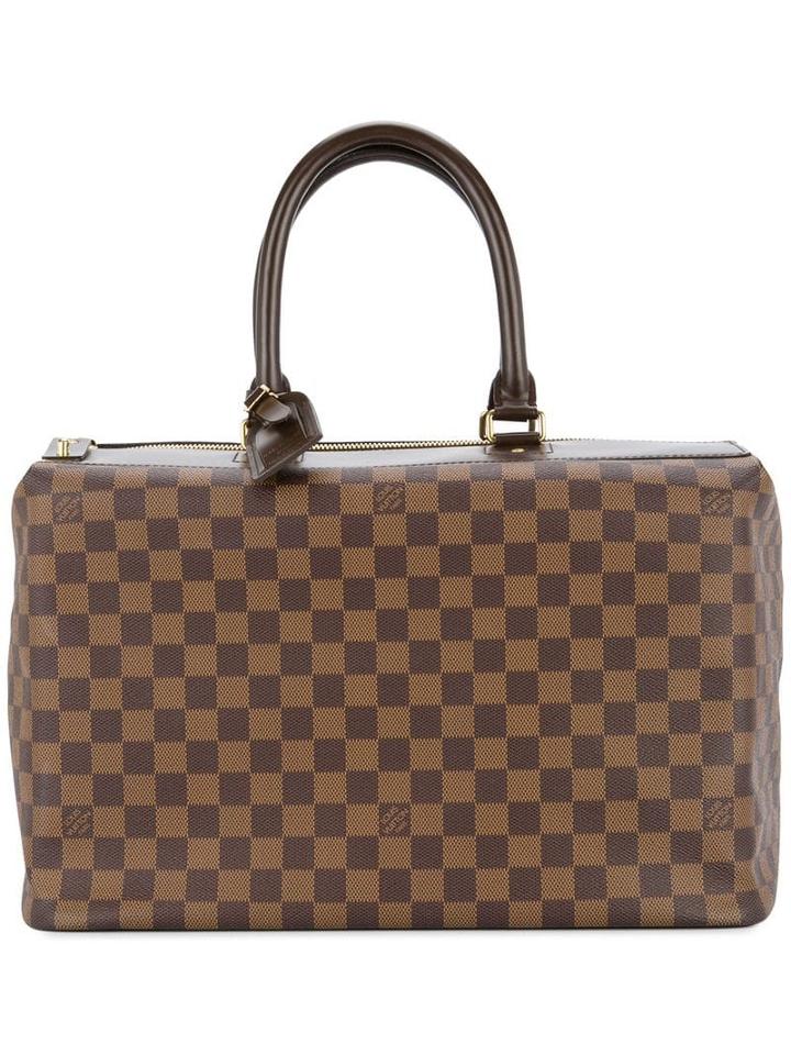 Louis Vuitton Pre-owned Greenwich Pm Travel Hand Bag - Brown