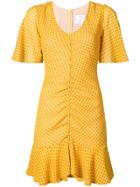 C/meo Light Up Mini Dress - Yellow & Orange