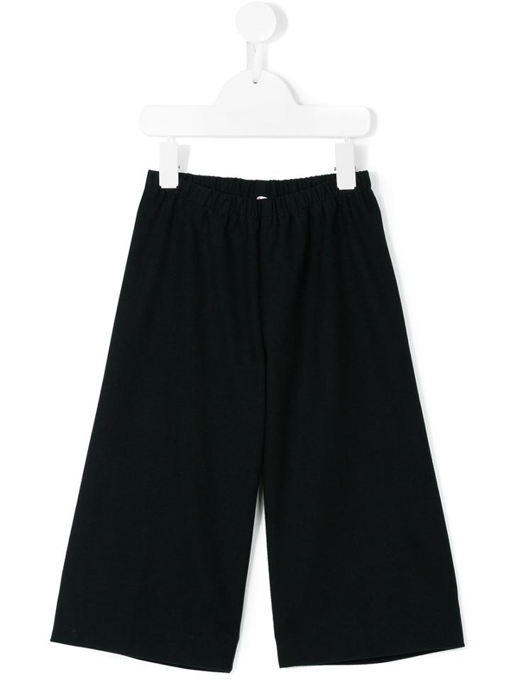 Il Gufo - Wide Leg Trousers - Kids - Polyester/viscose/elastodiene - 6 Yrs, Blue