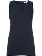 Trina Turk Round Neck Sleeveless Blouse