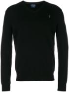 Polo Ralph Lauren V Neck Sweatshirt - Black