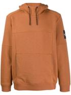 The North Face Logo-appliqued Hoodie - Brown