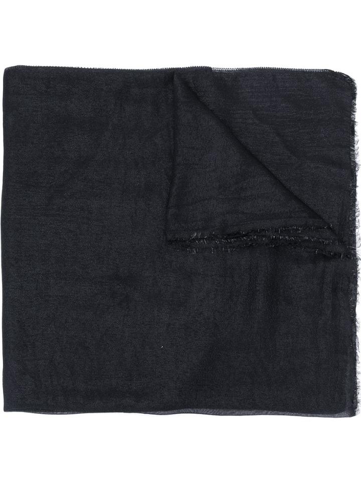 Faliero Sarti Long Sheer Scarf - Black