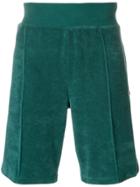 Champion Textured Logo Patch Shorts - Green