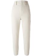 Isabel Marant Étoile 'field' Corduroy Trousers, Women's, Size: 38, Nude/neutrals, Cotton/spandex/elastane