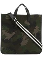 Tomas Maier Camo Palm Crossbody - Green