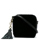 Serpui Leather Fut Clutch - Black