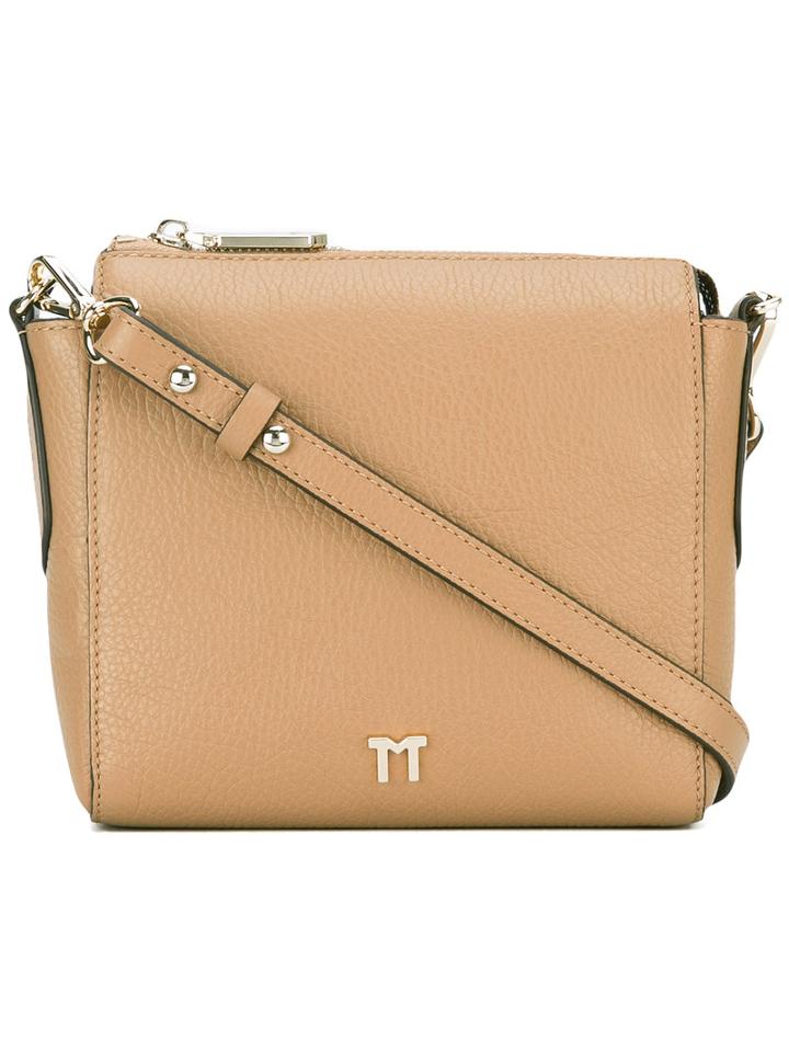 Mini City Crossbody Bag - Women - Leather - One Size, Nude/neutrals, Leather, Tila March