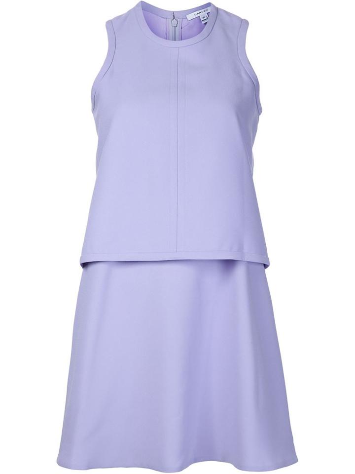 Carven Short Double-layered Dress