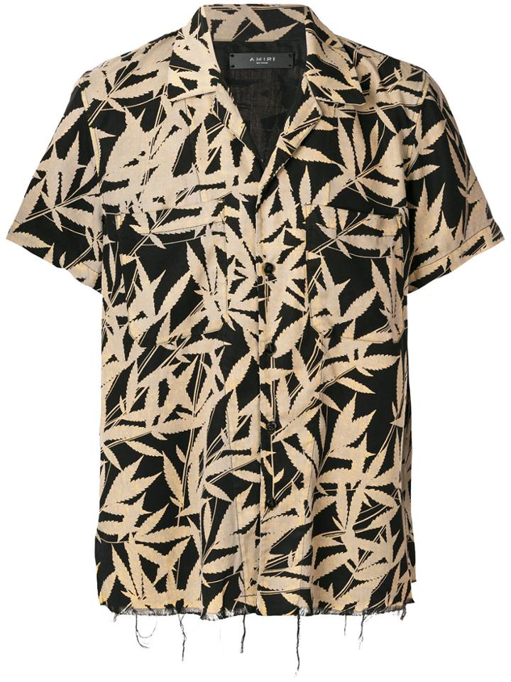 Amiri Printed Shortsleeved Shirt - Yellow & Orange