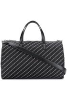 Karl Lagerfeld Logo Top-handle Tote - Black
