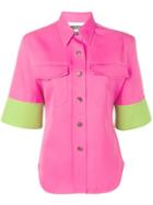 Calvin Klein 205w39nyc Contrast Cuff Shirt - Pink
