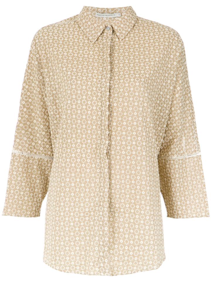 Martha Medeiros Laise Shirt - Nude & Neutrals