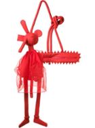 Walter Van Beirendonck 'doll' Shoulder Bag, Men's, Red, Cotton