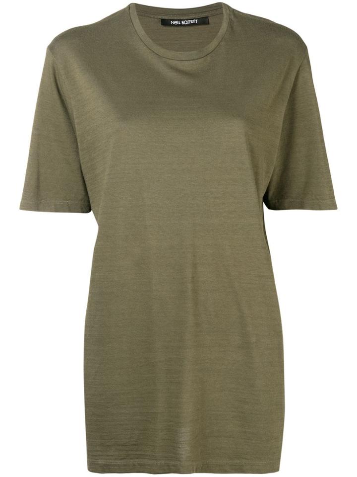 Neil Barrett Oversized T-shirt - Green