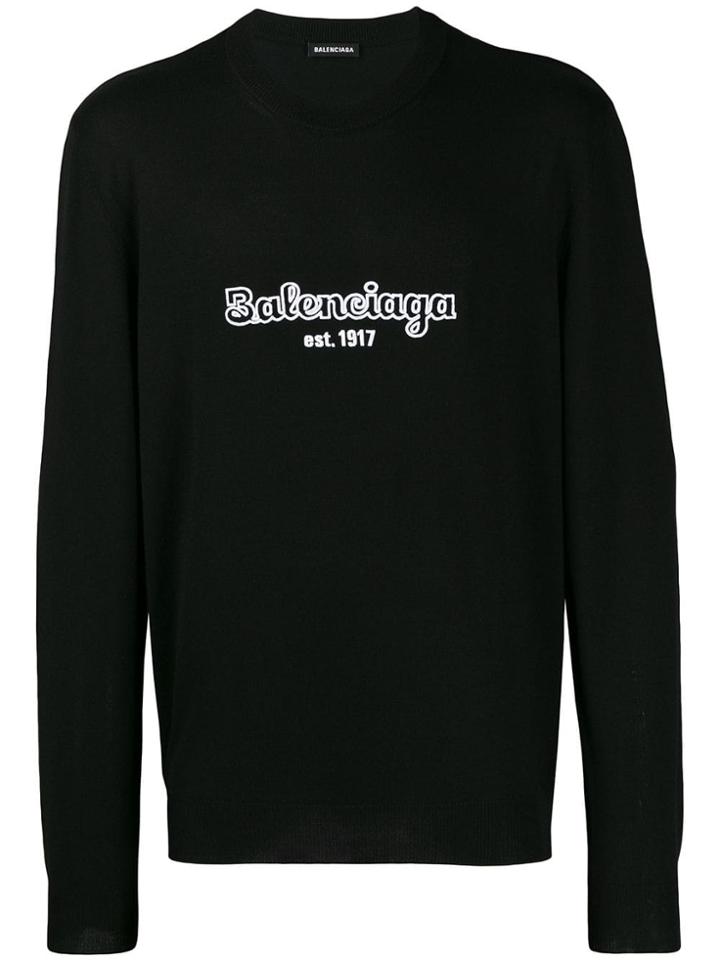 Balenciaga Est. 1917 Sweater - Black