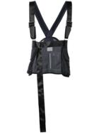 Sacai Deconstructed Wool Vest - Black