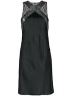 Paco Rabanne Fitted Halterneck Dress - Black