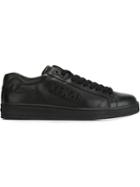 Kenzo Tenniz Sneakers, Men's, Size: 45, Black, Leather/rubber