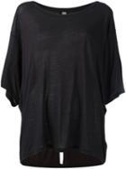 Thom Krom Boxy T-shirt, Women's, Size: Small, Black, Linen/flax/viscose/polyester