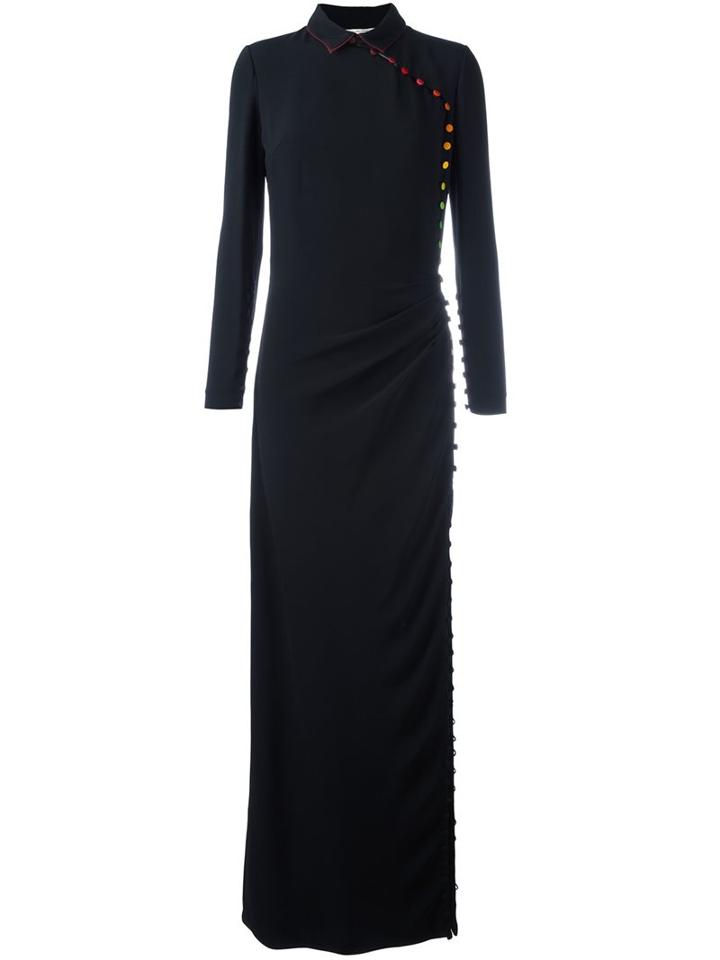 Marco De Vincenzo Buttoned Fitted Dress