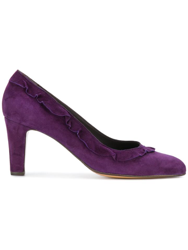 Tila March Mid-heel Muzelle Pumps - Pink & Purple