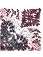 Alexander Mcqueen Metapmorphosis Butterfly Pashmina - Multicolour