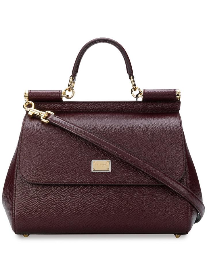 Dolce & Gabbana Sicily Shoulder Bag - Pink