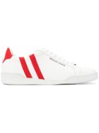 Philipp Plein Side Striped Sneakers - White